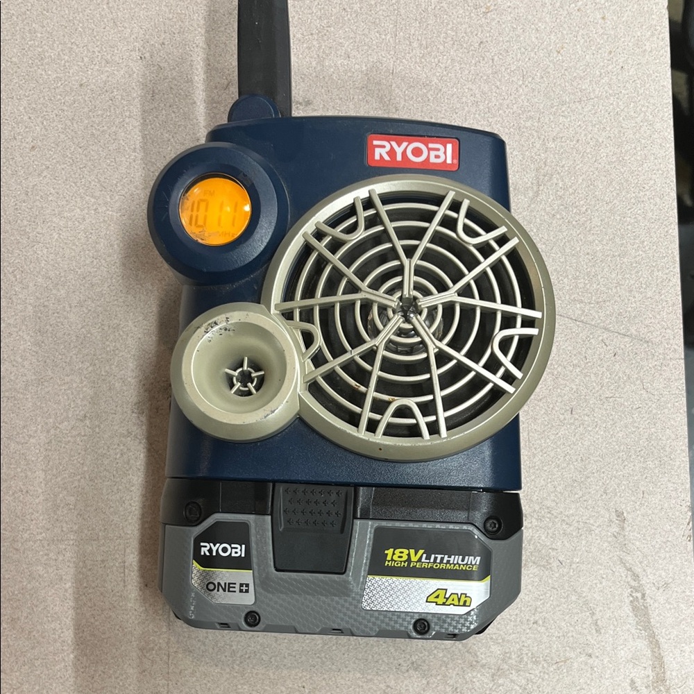 Ryobi radio